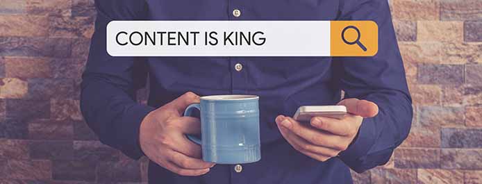Fresh content will help you attract more leads and get noticed by Google's algorithm